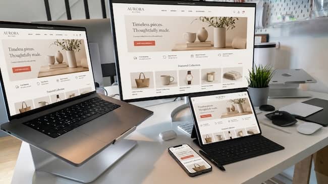 Tous nos sites sont adaptatifs à tous les écrans